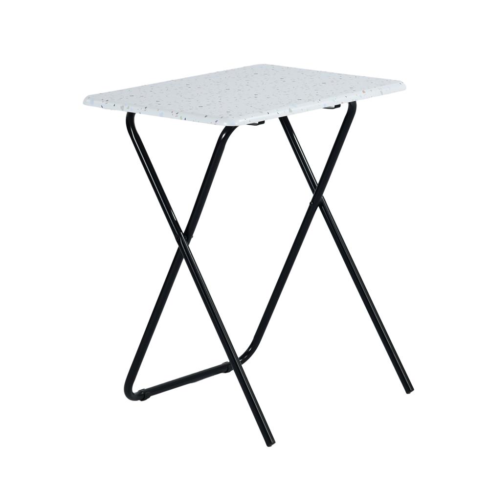 โต๊ะพับ FURDINI TERRAZZO PVC 60x40 ซม. สีเบจ