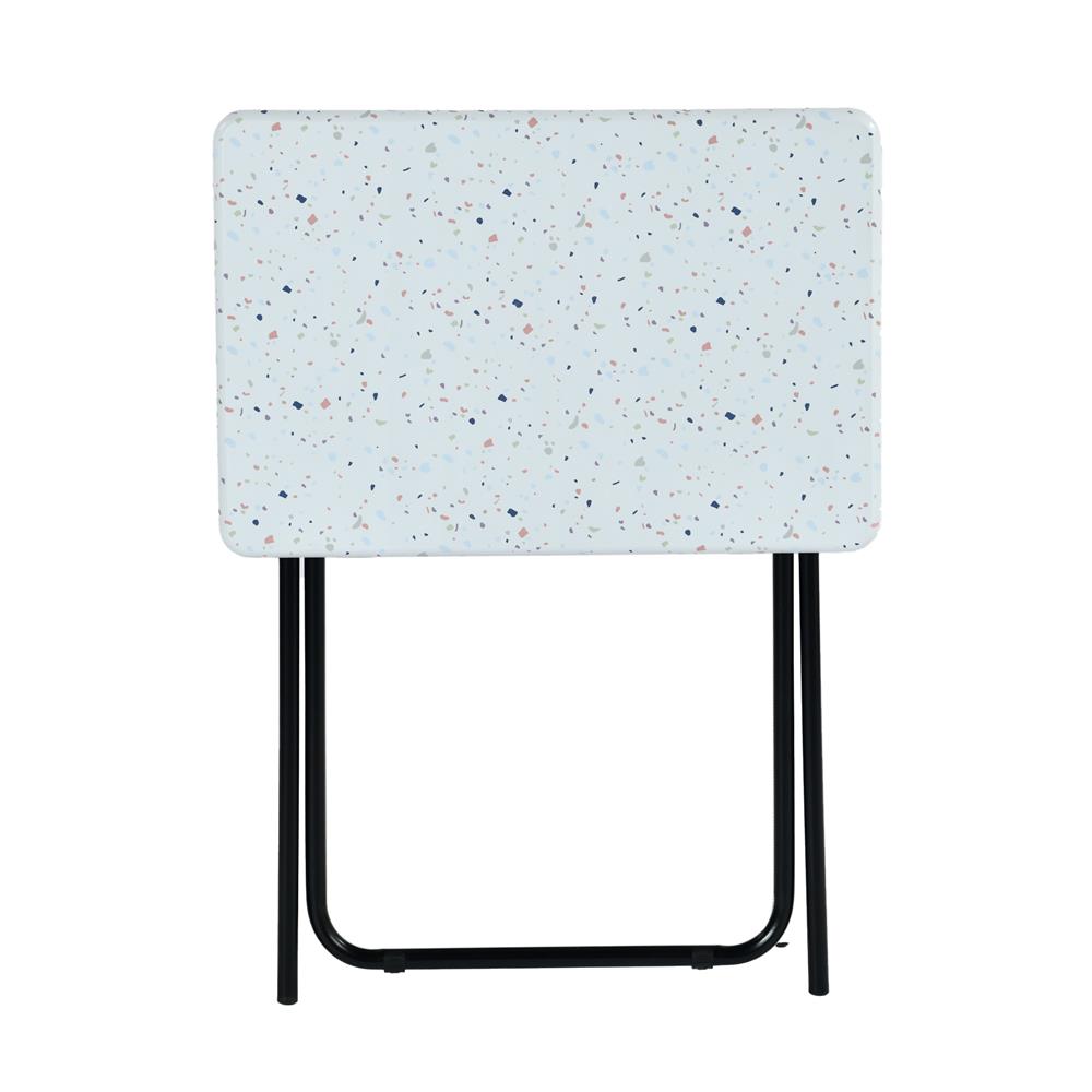 โต๊ะพับ FURDINI TERRAZZO PVC 60x40 ซม. สีเบจ