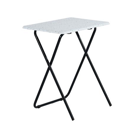 โต๊ะพับ FURDINI TERRAZZO PVC 60x40 ซม. สีเบจ_2