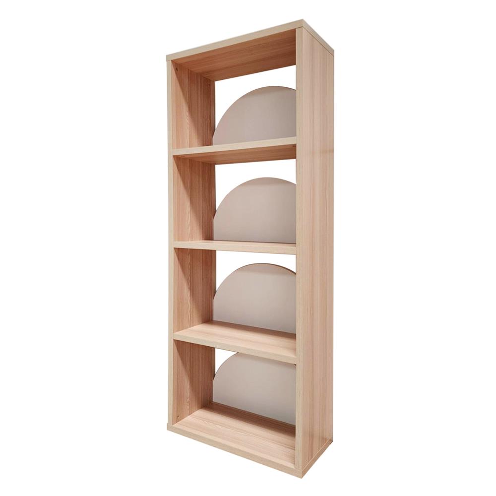 ชั้นวางของโล่ง 5 ชั้น FURDINI DEMI 60 ซม. สี PINE OAK/ขาว_1