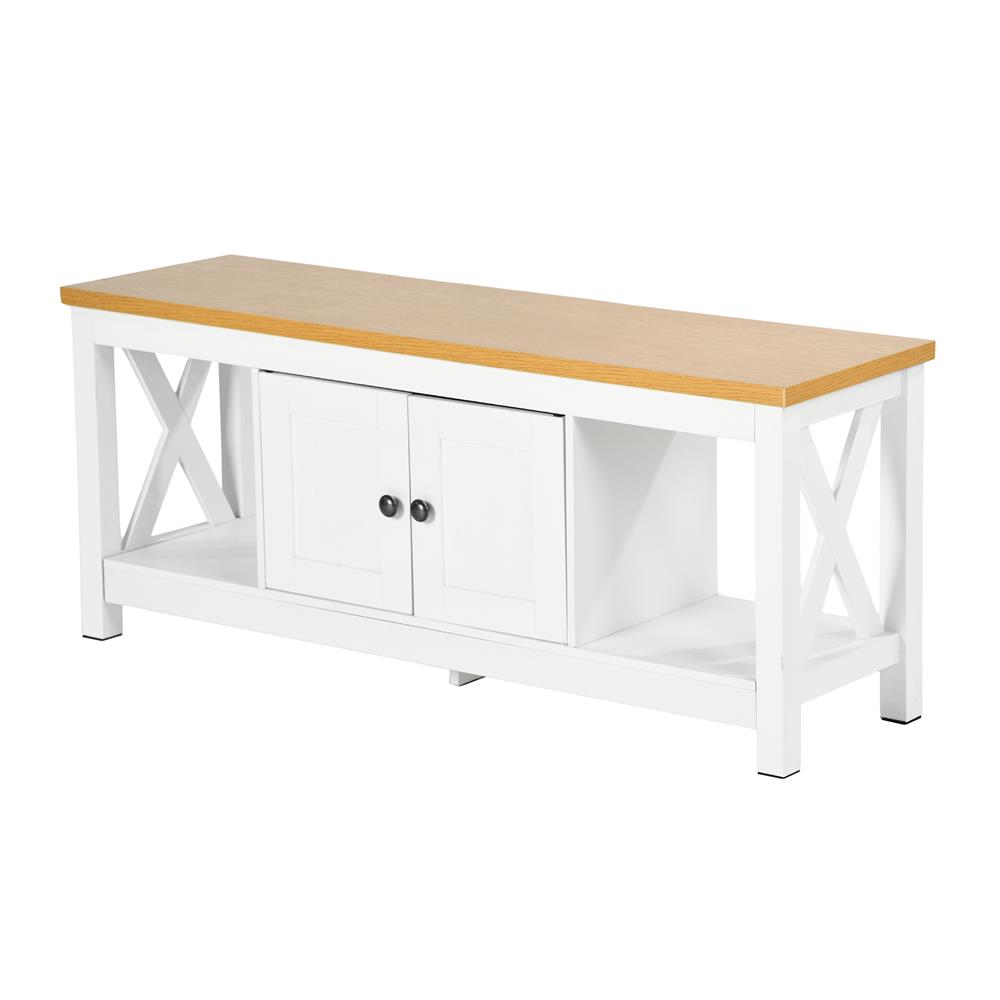 ตู้วางทีวี FURDINI FARM 120 ซม. สีขาว/ไม้