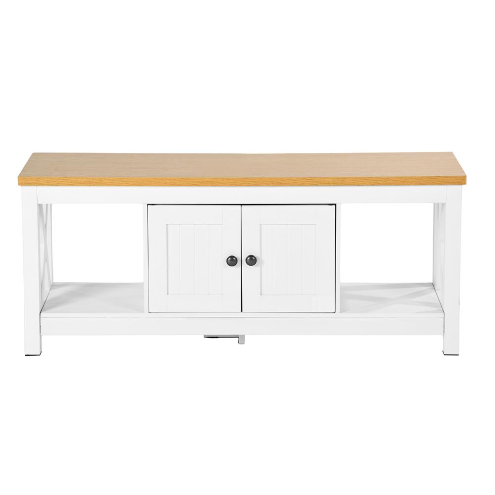 ตู้วางทีวี FURDINI FARM 120 ซม. สีขาว/ไม้