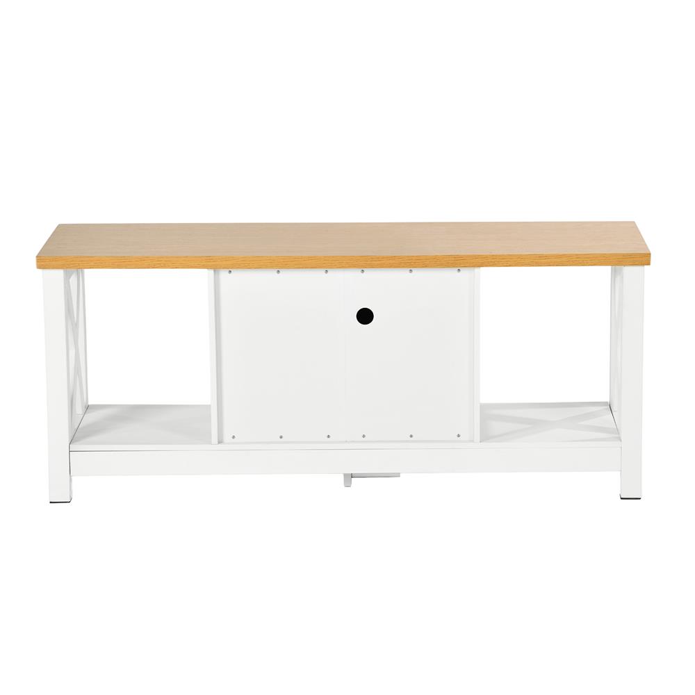 ตู้วางทีวี FURDINI FARM 120 ซม. สีขาว/ไม้