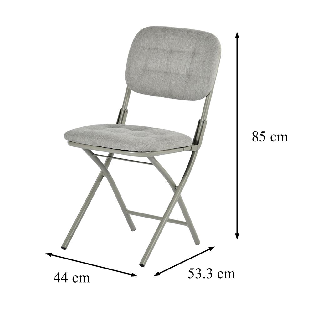 เก้าอี้พับ FURDINI MUFFIN สีเทา