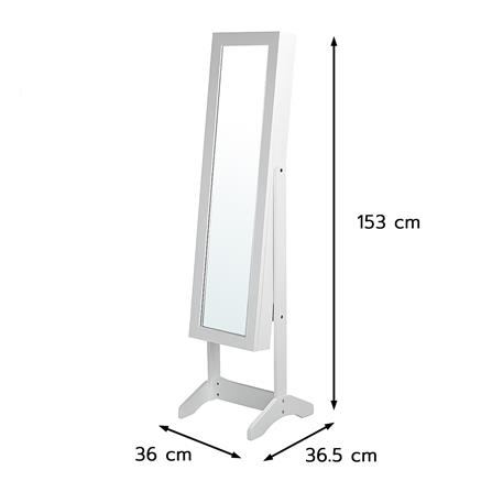 โต๊ะเครื่องแป้งแบบยืน FURDINI VITTA 36 ซม. สีขาว_7