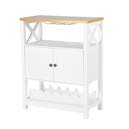 ตู้เก็บของ FURDINI FARM 80 ซม. สีขาว/ไม้_0