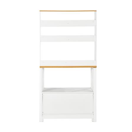 ตู้สูง บานผสม FURDINI FARM 80 ซม. สีขาว/ไม้_3