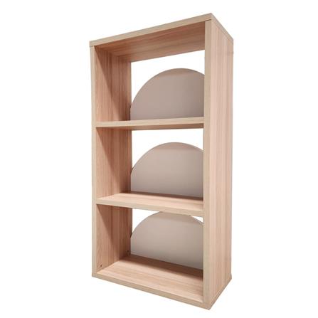 ชั้นวางของโล่ง 4 ชั้น FURDINI DEMI 60 ซม. สี PINE OAK/ขาว_1