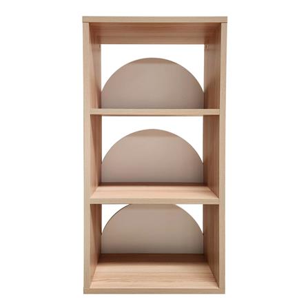 ชั้นวางของโล่ง 4 ชั้น FURDINI DEMI 60 ซม. สี PINE OAK/ขาว_2