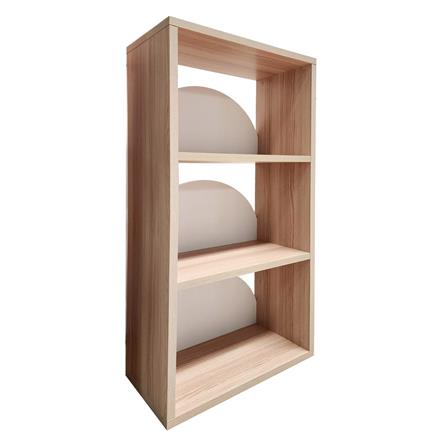 ชั้นวางของโล่ง 4 ชั้น FURDINI DEMI 60 ซม. สี PINE OAK/ขาว_3