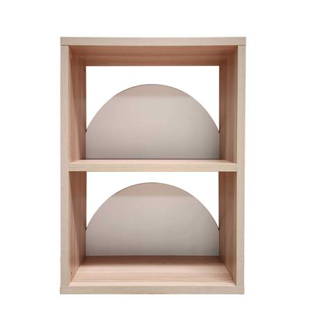 ชั้นวางของโล่ง 3 ชั้น FURDINI DEMI 60 ซม. สี PINE OAK/ขาว_2