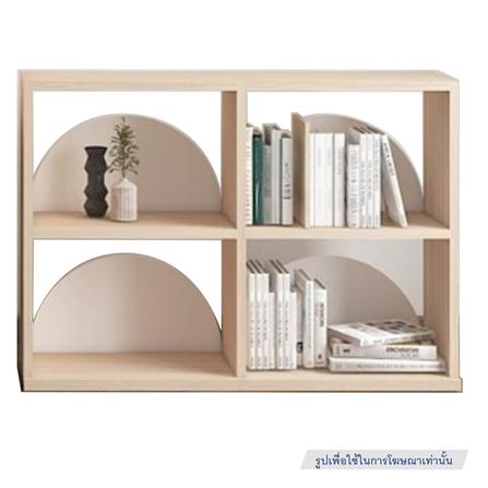 ชั้นวางของโล่ง 4 ช่อง FURDINI DEMI 117.3 ซม. สี PINE OAK/ขาว_3