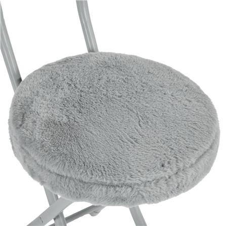 เก้าอี้พับ FURDINI PUFF สีเทา_4
