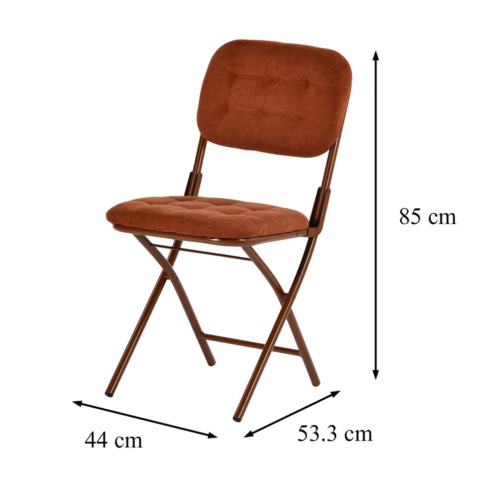 เก้าอี้พับ FURDINI MUFFIN สีน้ำตาล