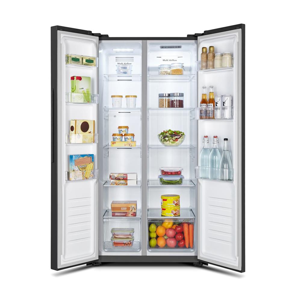 ตู้เย็น SIDE BY SIDE HISENSE RS588N4TS2N 16 คิว สีดำ