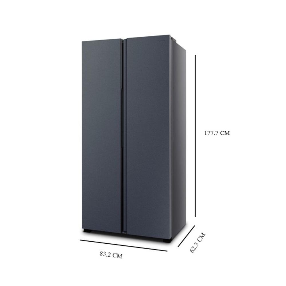 ตู้เย็น SIDE BY SIDE HISENSE RS588N4TS2N 16 คิว สีดำ