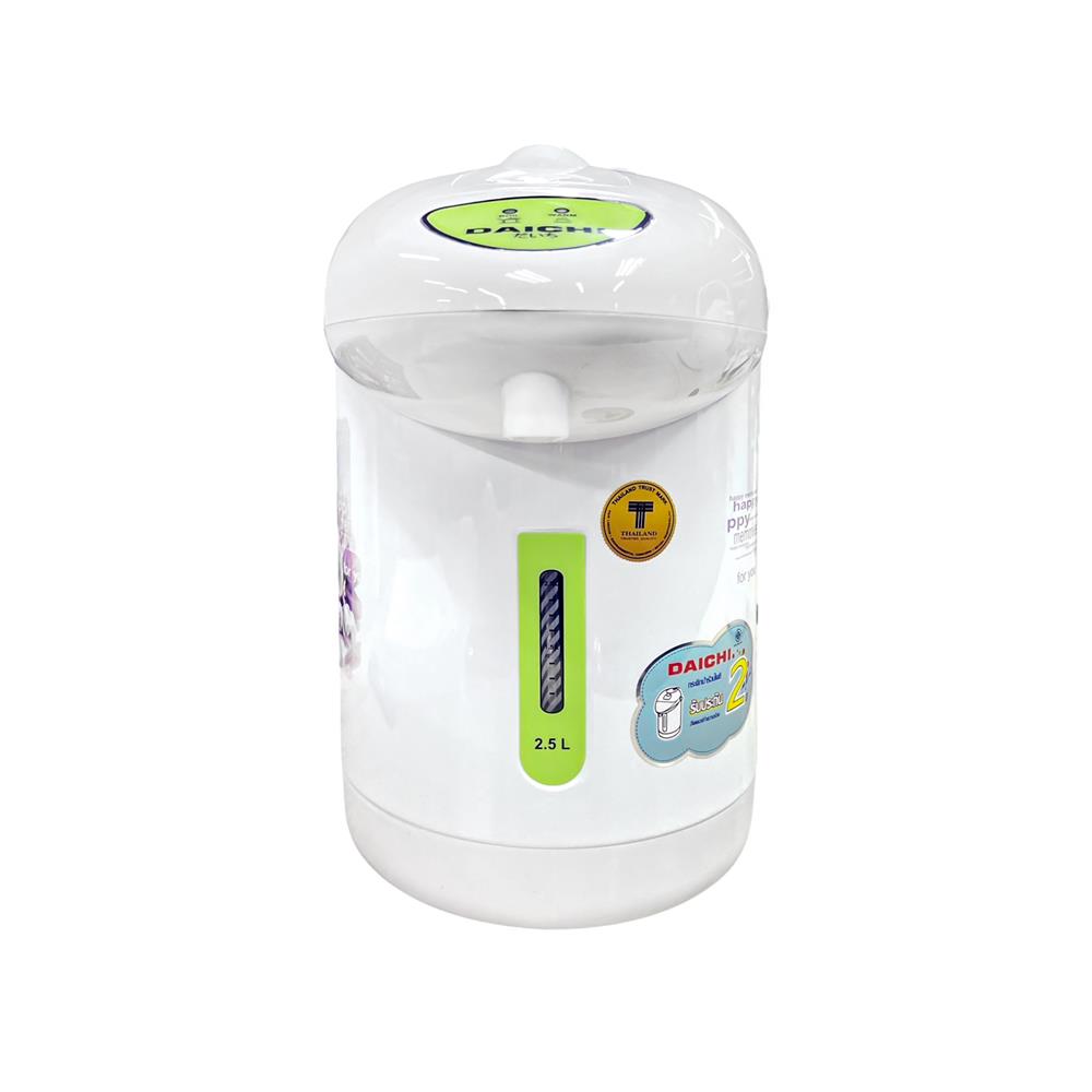 กระติกน้ำร้อน MANUAL DAICHI NHP-287 สีขาว/เขียว