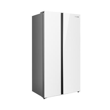 ตู้เย็น SIDE BY SIDE HISENSE RS708N4TWU 19.8 คิว กระจกขาว_2