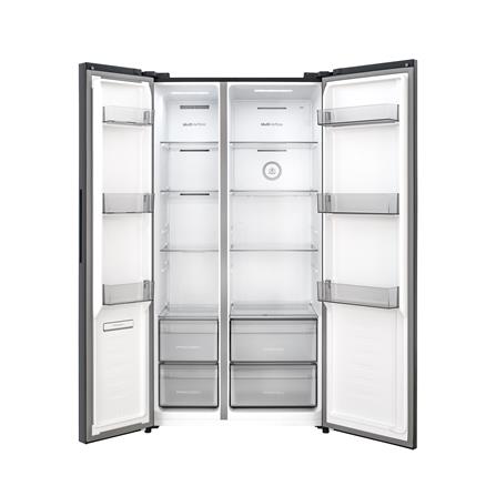 ตู้เย็น SIDE BY SIDE HISENSE RS708N4TWU 19.8 คิว กระจกขาว_3