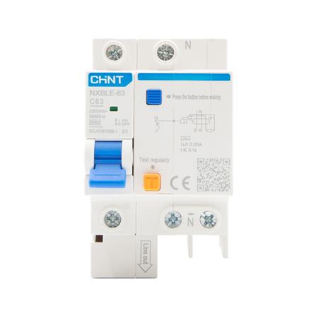 เมนเบรกเกอร์กันดูด 63 แอมป์ 1 โพล CHINT NXBLE-63_0
