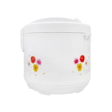 หม้อหุงข้าวอุ่นทิพย์ DAICHI MRC-181 1.8 ลิตร สีขาว-ลายดอกไม้_2