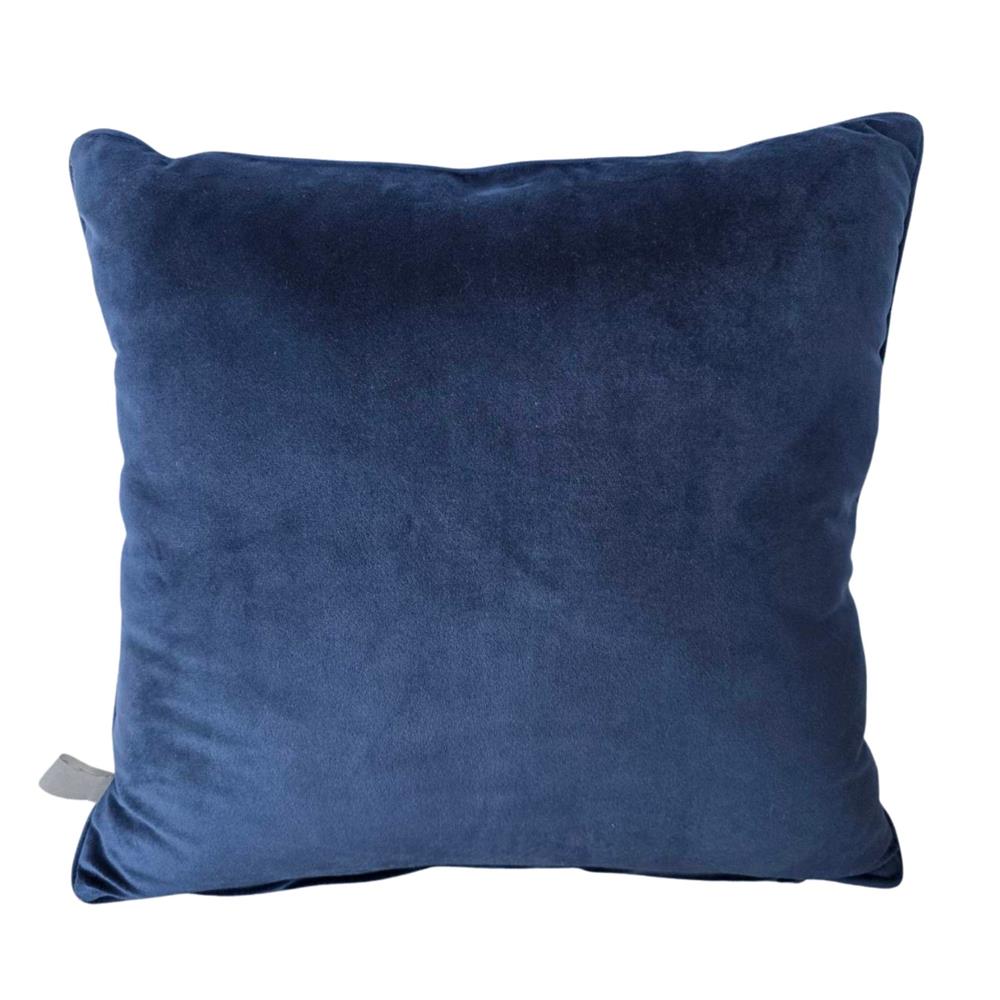 หมอนอิง HOME LIVING STYLE HELLA 18X18 นิ้ว สีน้ำเงิน/เทา