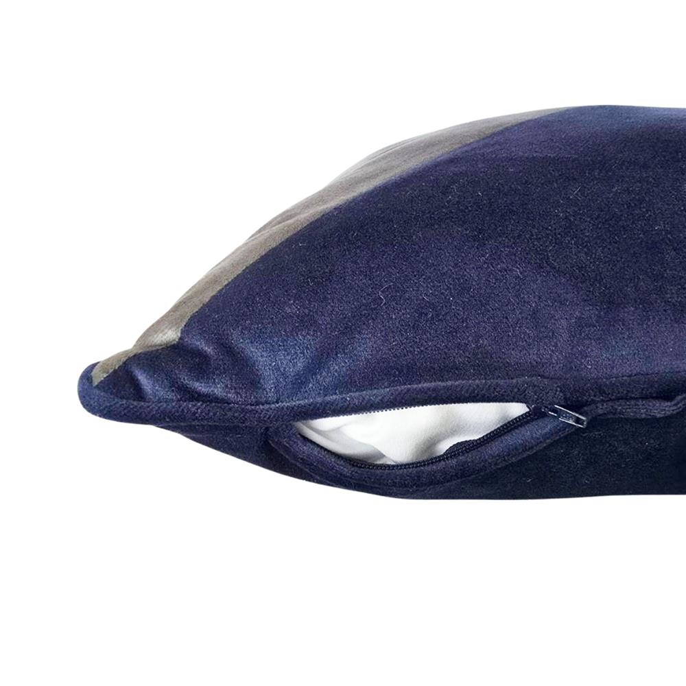 หมอนอิง HOME LIVING STYLE HELLA 18X18 นิ้ว สีน้ำเงิน/เทา