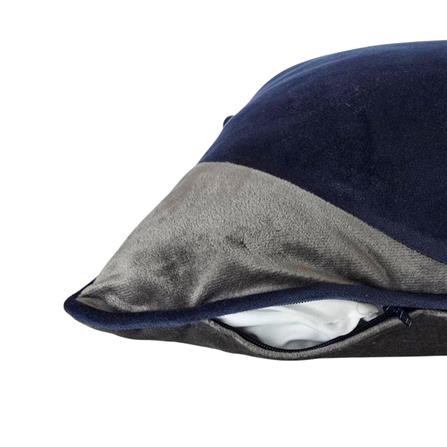 หมอนอิง HOME LIVING STYLE HELIO 18X18 นิ้ว สีน้ำเงิน/เทา_2