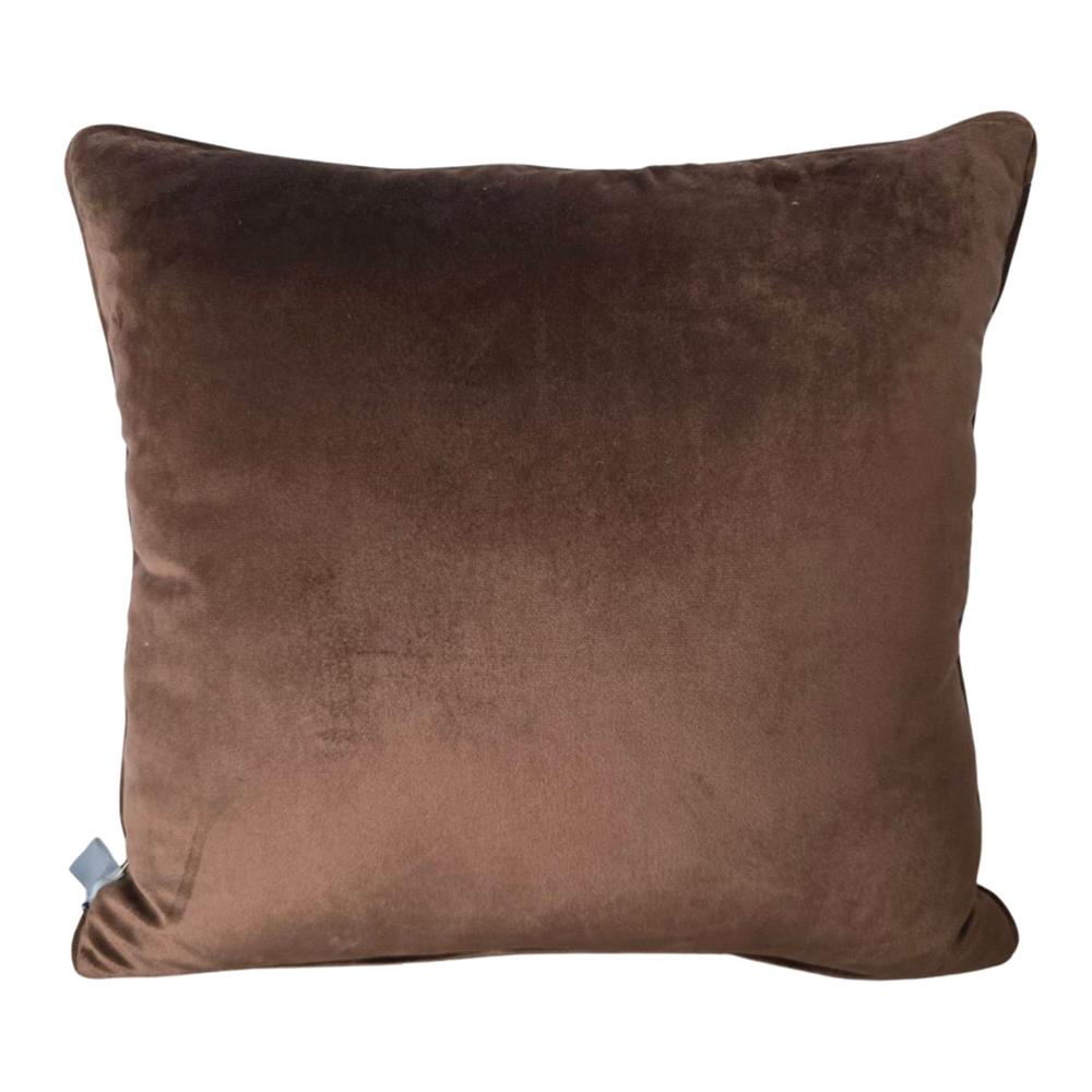 หมอนอิง HOME LIVING STYLE HELLA 18X18 นิ้ว สีน้ำตาล/ครีม