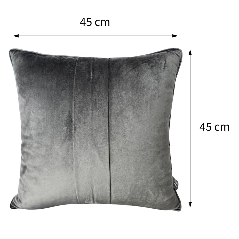 หมอนอิง HOME LIVING STYLE HELIA 18X18 นิ้ว สีเทา