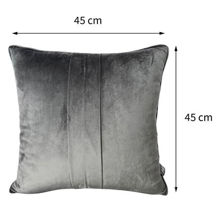 หมอนอิง HOME LIVING STYLE HELIA 18X18 นิ้ว สีเทา_5