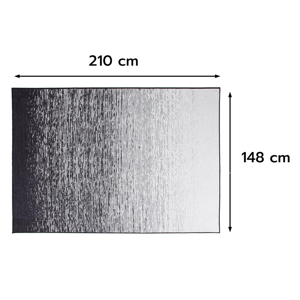 พรม HOME LIVING STYLE MEDISON 148X210 ซม. สีดำ