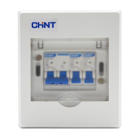 ชุดตู้คอนซูมเมอร์ยูนิต 2 ช่อง พร้อม เมนเบรกเกอร์ CHINT 50 แอมป์_0