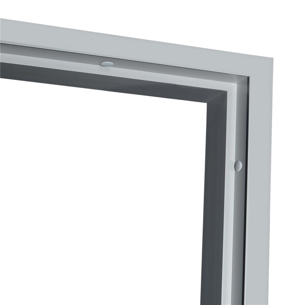 วงกบประตู UPVC MODERNWOOD 90x200 ซม. สีเทา