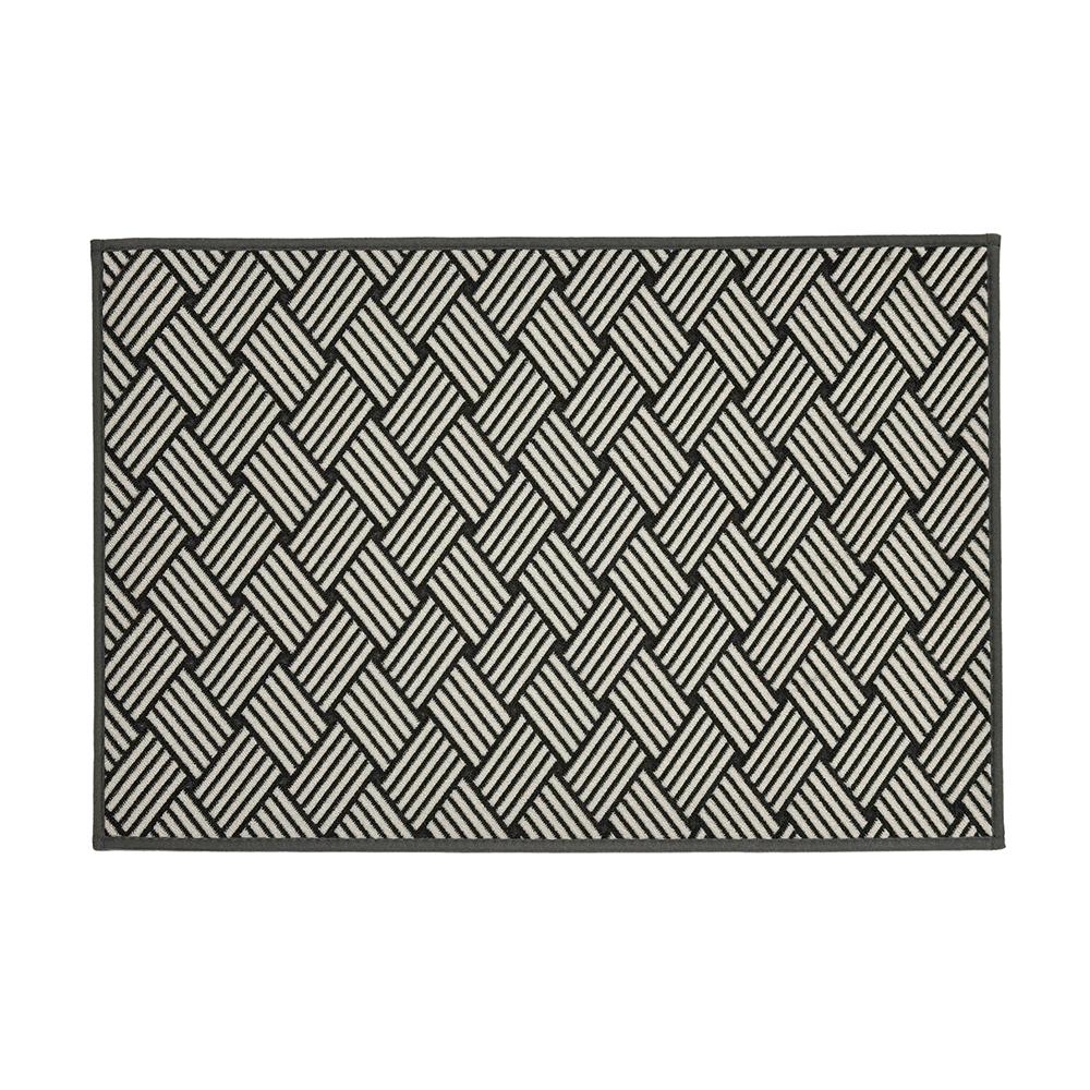 พรม HOME LIVING STYLE HEXTER 45X70ซม. สีเทาเข้ม