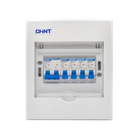 ชุดตู้คอนซูมเมอร์ยูนิต 4 ช่อง พร้อมเมนเบรกเกอร์ CHINT 63 แอมป์_0