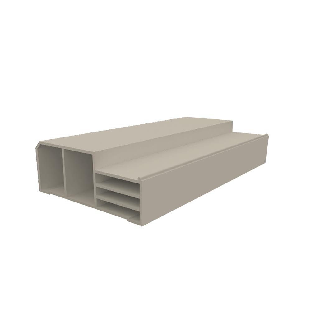 วงกบประตู UPVC MODERNWOOD 90x200 ซม. สีเบจ