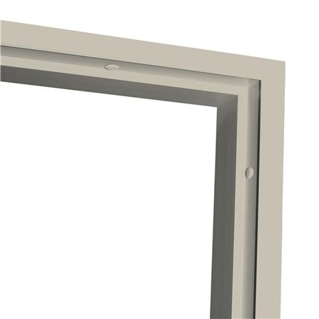 วงกบประตู UPVC MODERNWOOD 90x200 ซม. สีเบจ_1