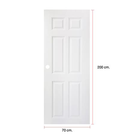 ประตูภายนอก UPVC MODERNWOOD MWR003 70x200 ซม. สีขาว_3