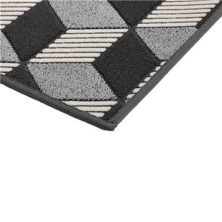 พรม HOME LIVING STYLE BRIXTON 45X70 ซม. สีเทาเข้ม_2