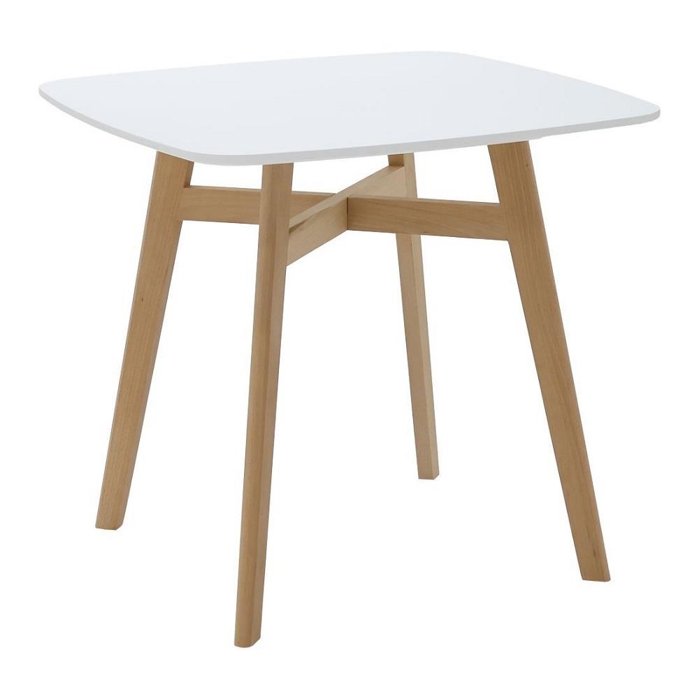 ชุดโต๊ะทานข้าว 4 ที่นั่ง SB FURNITURE JANORA-A80&LASTA 59062987 สีขาว