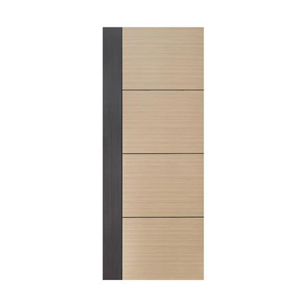 ประตูภายใน HDF ไม่เจาะลูกบิด ECO-DOOR B50 80x200 ซม. สีครีม_0