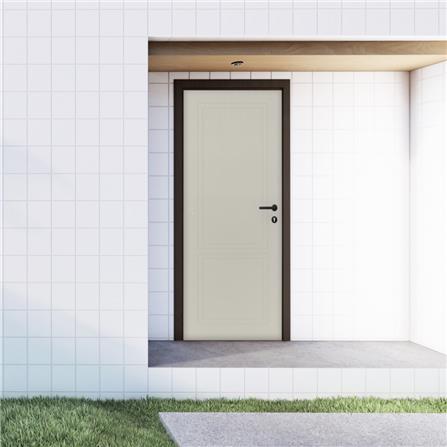 ประตูภายนอก UPVC MODERNWOOD MWN025 90x200 ซม. สีเบจ_3
