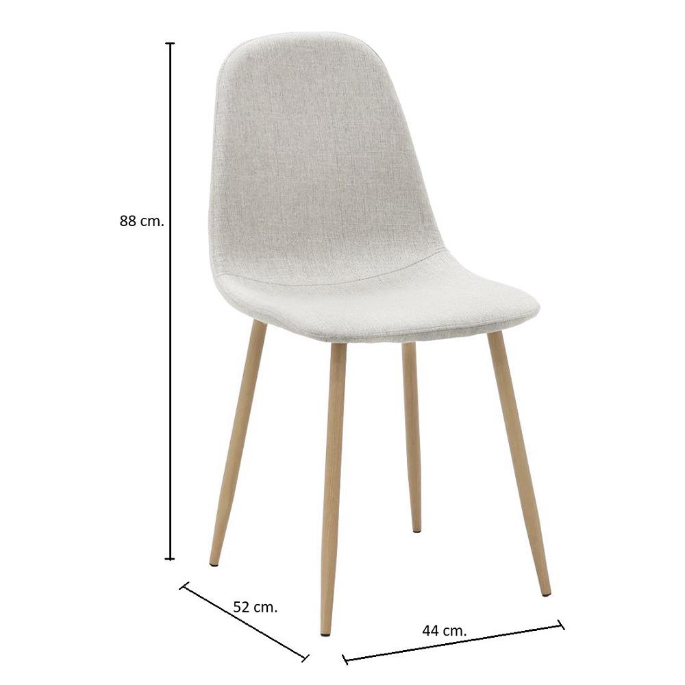 ชุดโต๊ะทานข้าว 4 ที่นั่ง SB FURNITURE BORIM120&LASTA 59062951 สีขาว