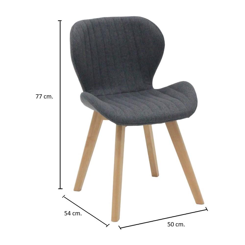 ชุดโต๊ะทานข้าว 4 ที่นั่ง SB FURNITURE JANORA-A80&YEARLING 59062989 สีขาว