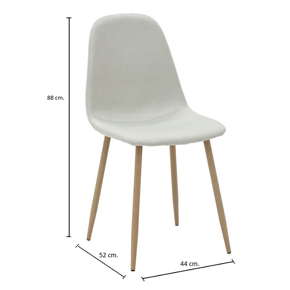 ชุดโต๊ะทานข้าว 2 ที่นั่ง SB FURNITURE JANORA-A80&LASTA 59062965 สีขาว