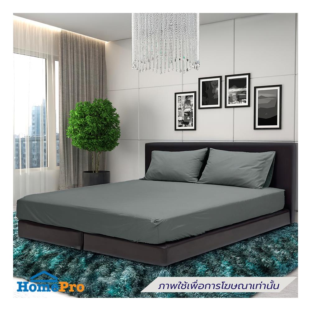 ชุดผ้าปูที่นอน 6 ฟุต (ชุด 5 ชิ้น) STEVENS SOFTEX ON16GN