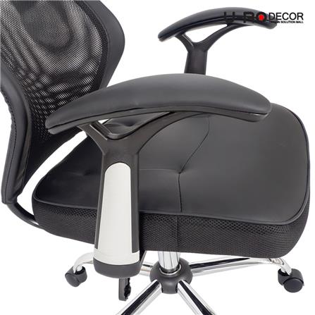 เก้าอี้สำนักงาน U-RODECOR JEMMA สีดำ_4