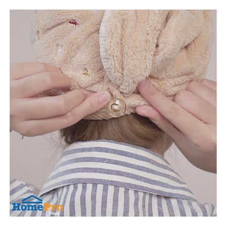 ผ้าคลุมผม SNAZZ WRAP สี BROWN_5