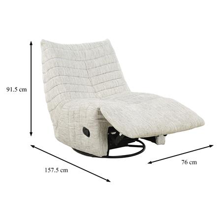 RECLINER FURDINI SONA สีครีม_5